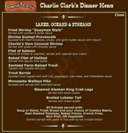 Charlie Clark's Steakhouse, Pinetop-Lakeside