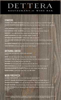 Dettera Restaurant & Wine Bar, Ambler