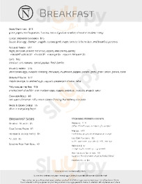 Bar N Ranch Restaurant menu
