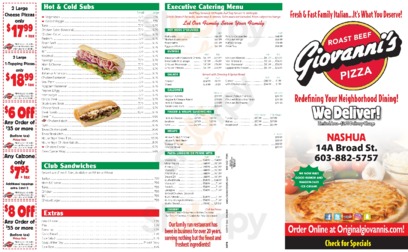 Giovannis Roast Beef & Pizza