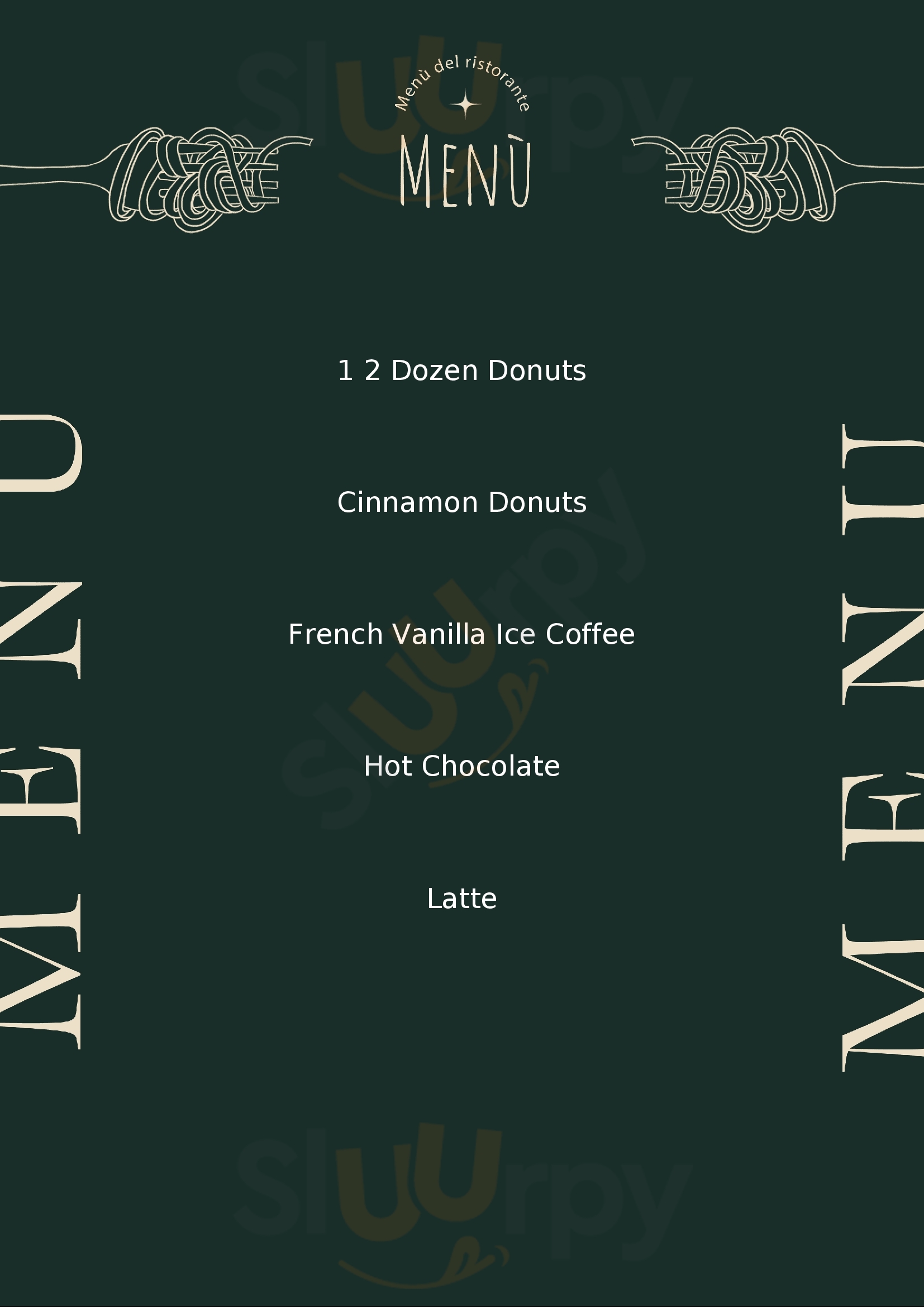 Menu Fuudies - Honey Dew Donuts