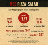 Mod Pizza, Maple Valley