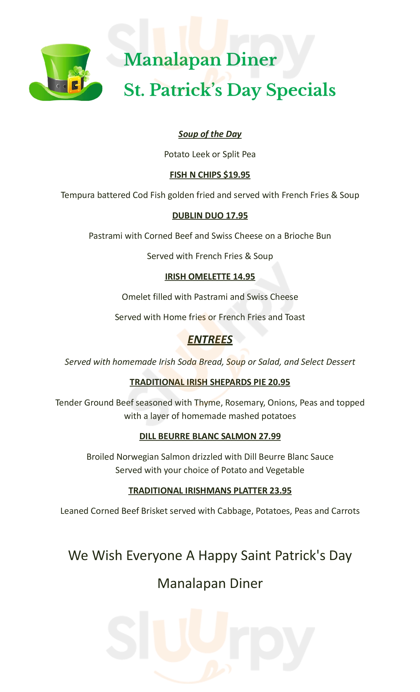 Main Menu - Tuscan Grill Cucina