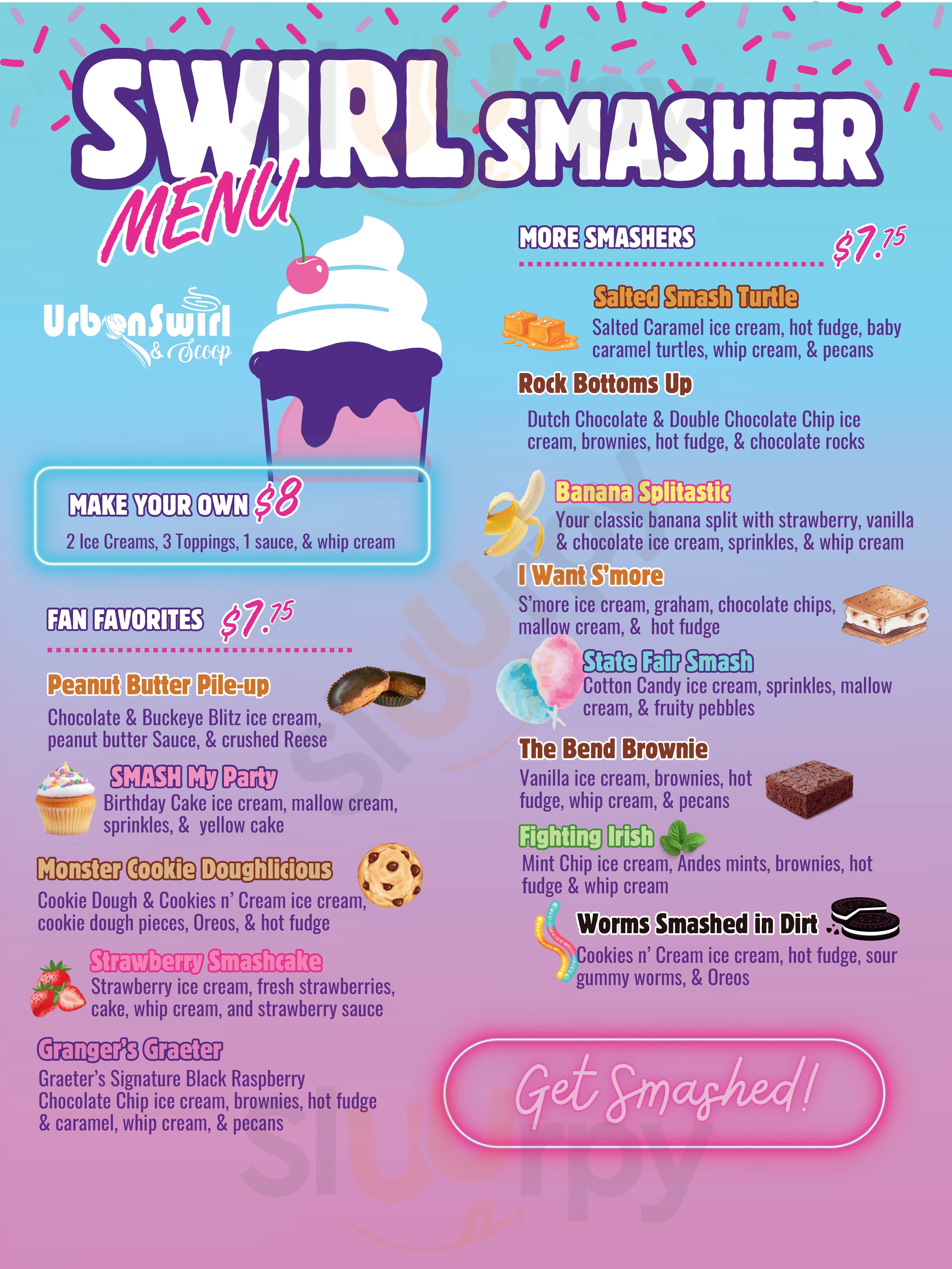 Urbanswirl Granger Menu - 1