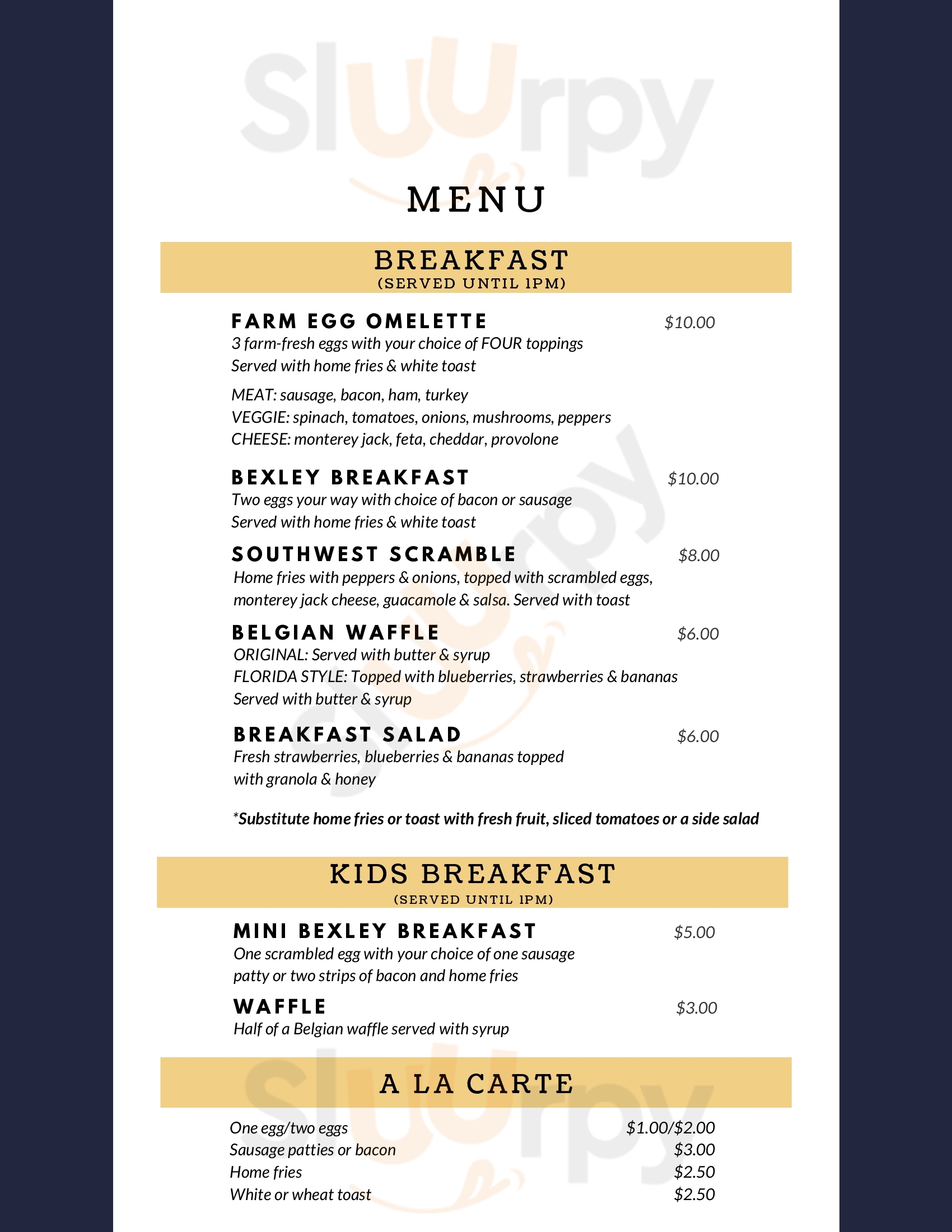 Twisted Sprocket Cafe Land O Lakes Menu - 1