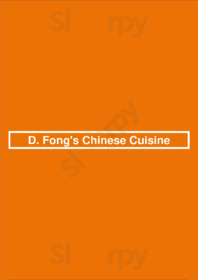 D. Fong's Chinese Cuisine