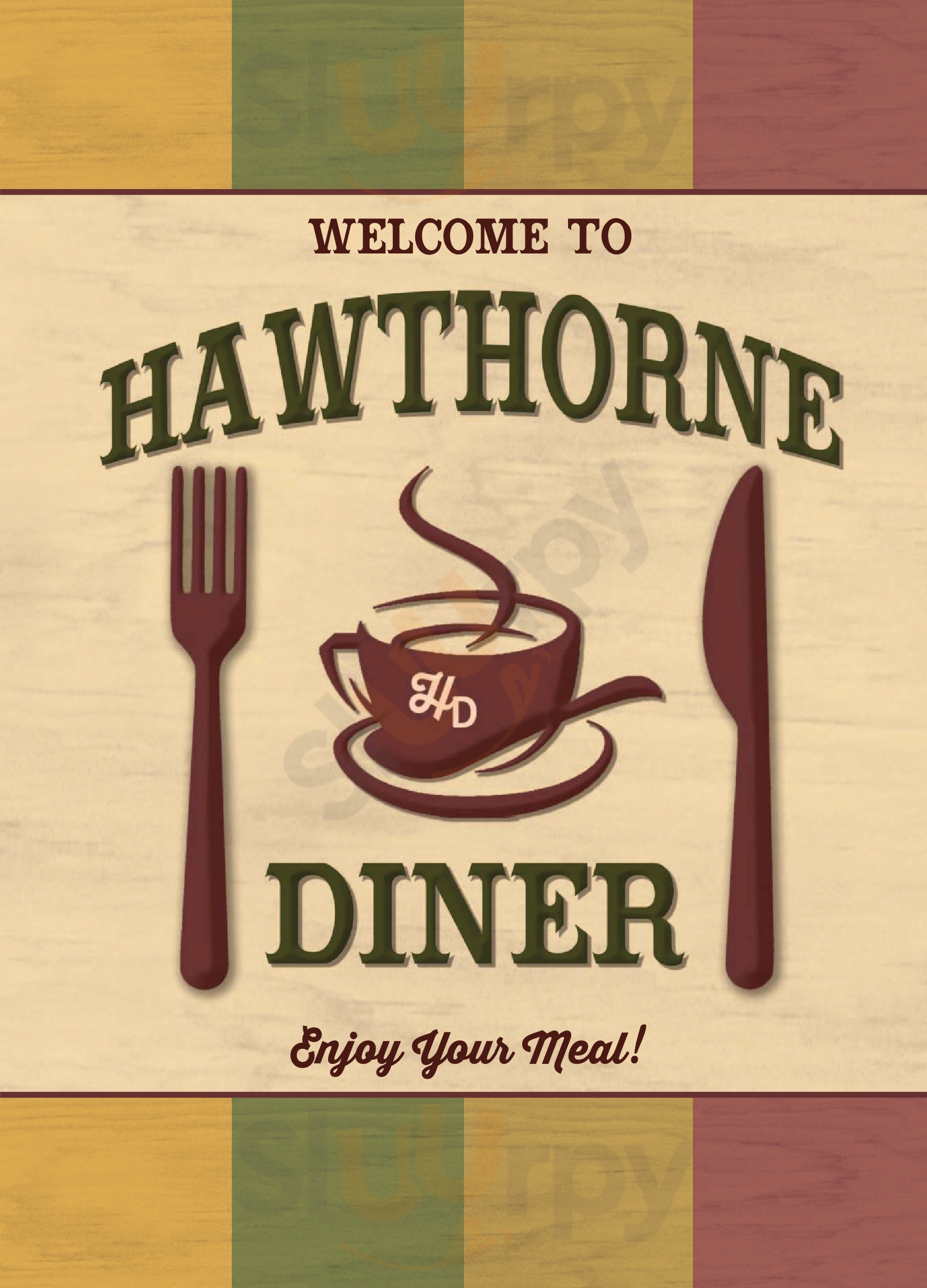 Main Menu - Triangle Diner