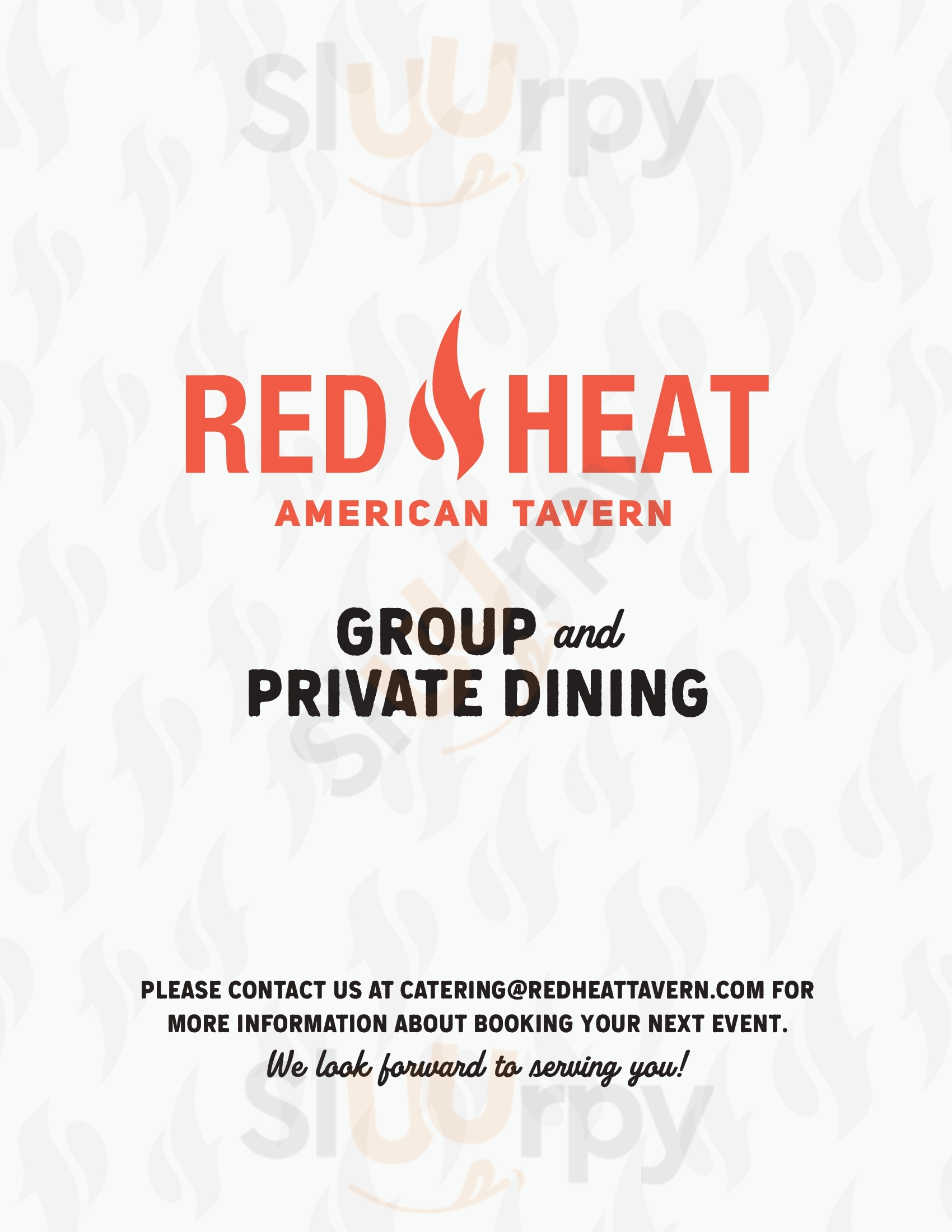 Red Heat Tavern South Windsor Menu - 1