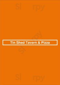 Tin Shed Tavern & Pizza menu