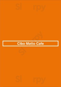 Cibo Matto Cafe