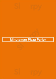 Minuteman Pizza Parlor menu