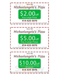 Michaelangelo's Pizza