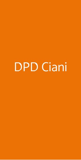 Dpd Ciani, Roma