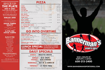 Bannerman's Sports Grill, Bartlett