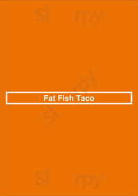 Fat Fish Taco