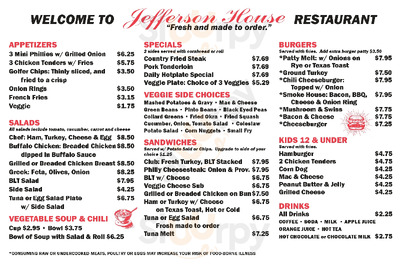 Jefferson House Restaurant
