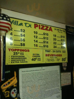 Villa Di Pizza