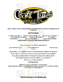 Crazy Times Pub & Grub