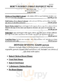 Bert's Wooden Indian