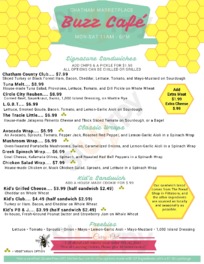 Buzz Cafe In Chatham Marketplace