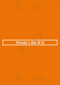 Woody's Bar-b-q menu