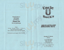 Uncle Buck's Family Restaurant, Luray