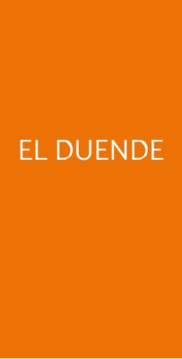 El Duende, Roma