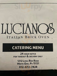 Luciano's Italian Brick Oven