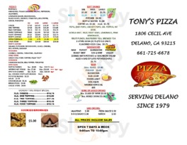 Tony's Pizza, Delano