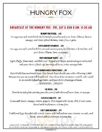 Hungry Fox Restaurant