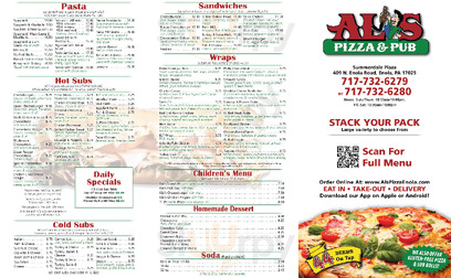 Al's Pizza Pub Of Enola, Enola