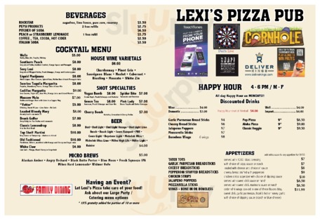 Lexi'z Pizza Pub, Kelso