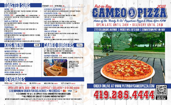Put In Bay Cameo Pizza