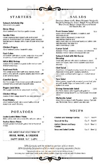 Court Street Cafe menu