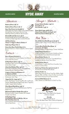 The Hyde Away Restaurant
