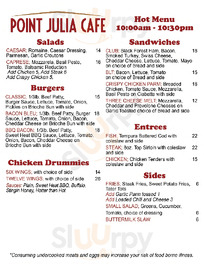 Point Julia Cafe