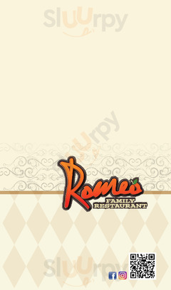 Romeo Family Restaurant menu