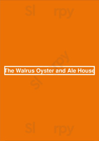 The Walrus Oyster And Ale House menu