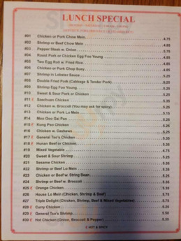 China Moon Carry Out