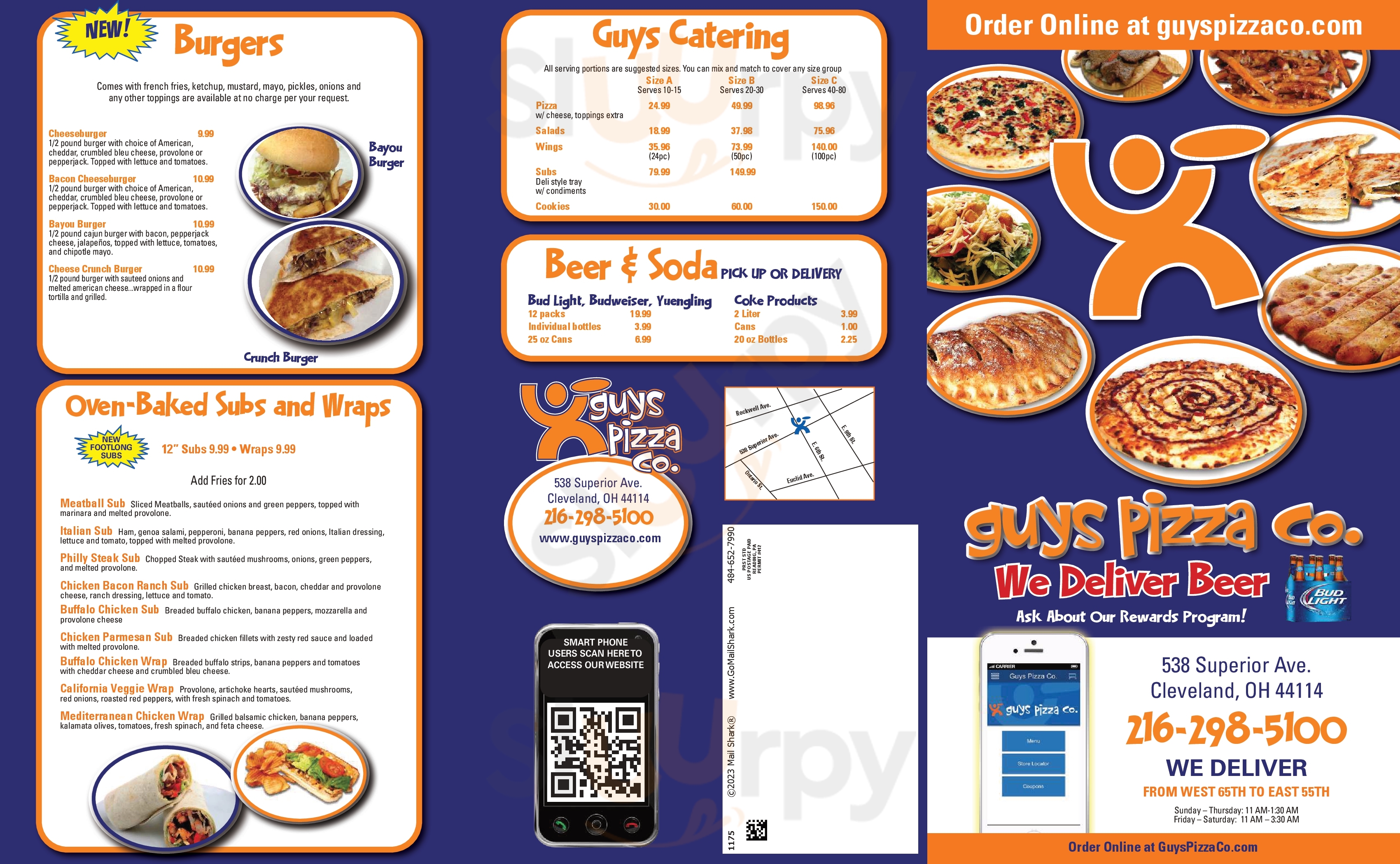 Main Menu - Guy's Pizza