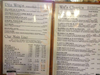 Waf's Westside Deli-pizza, Winooski