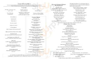Lefkes Estiatorio menu