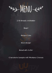 Lake Yellowstone Hotel Dining Room menu