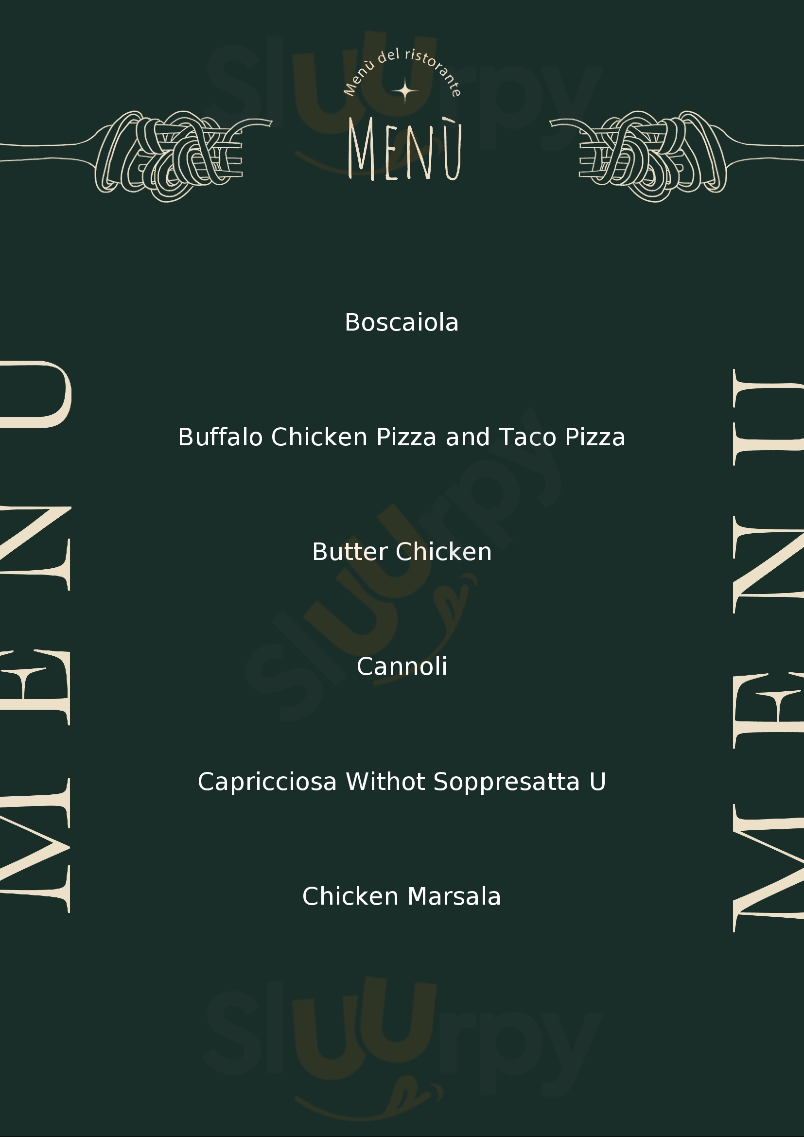 Spizzico Italian Kitchen Arnold Menu - 1