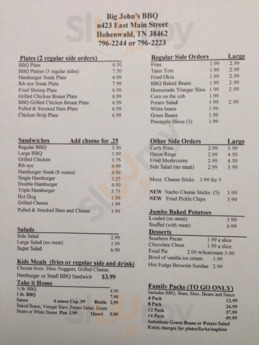 Big John's Bar-b-q