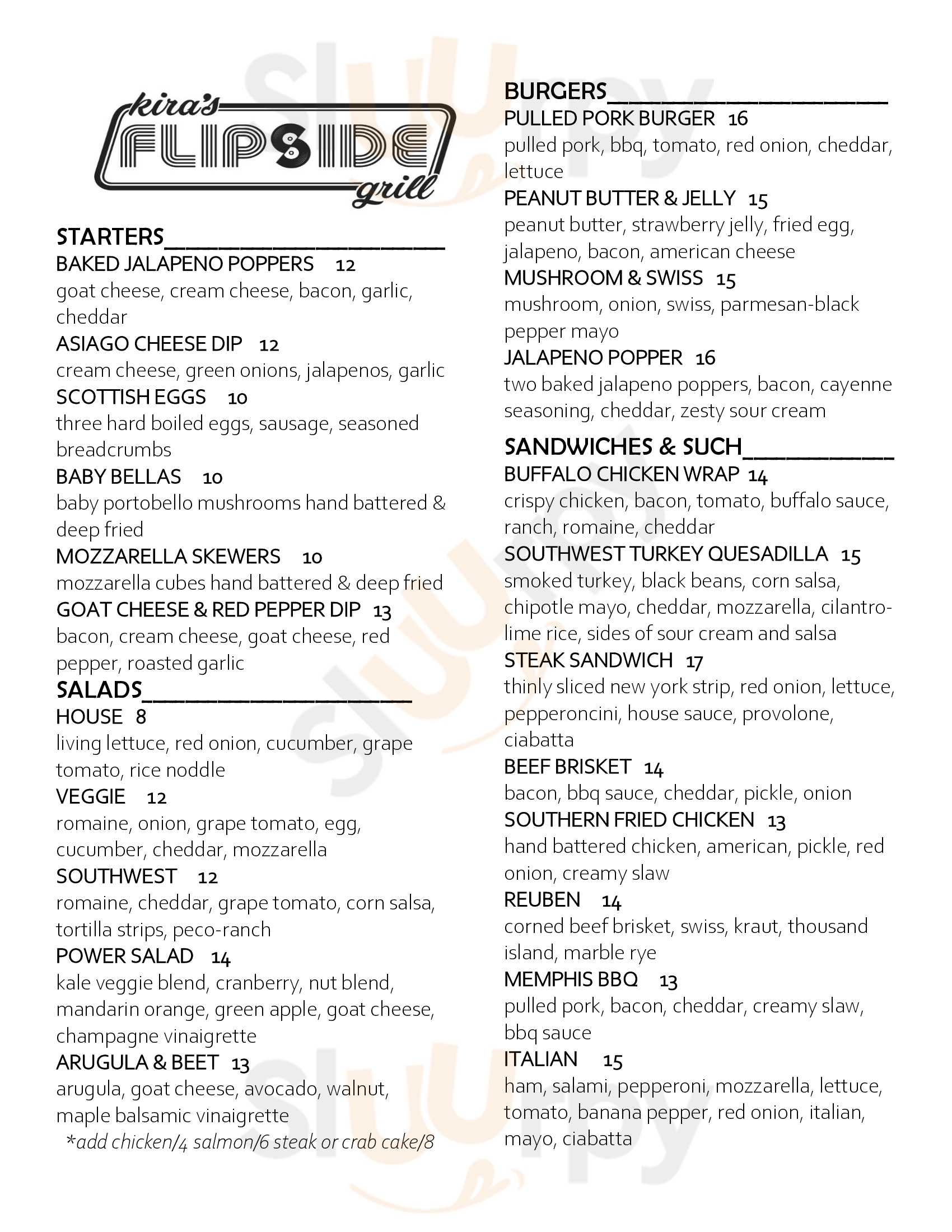 Luke's Bar And Grill Bluffton Menu - 1