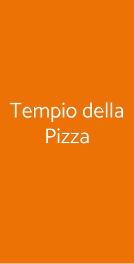 Il Tempio Della Pizza, Roma