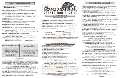 Scorecard Bar And Grill, Wind Gap