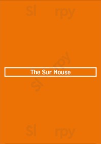 The Sur House menu