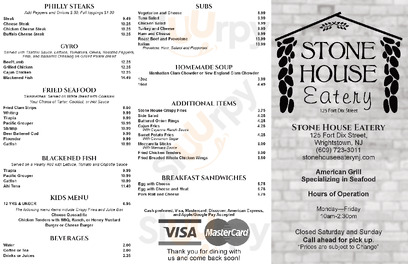 Stone House Eatery, Wrightstown